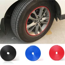 Car Wheel Hub Sticker Strip Rim Tire Protection Auto Accessories for Mercedes Benz A180 A200 A260 W203 W210 W211 AMG W204 C E S