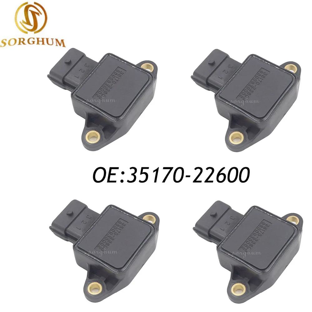 4PCS Throttle Position Sensor TPS Fits for Dodge Kia Hyundai Saab 35170-22600 | Автомобили и мотоциклы