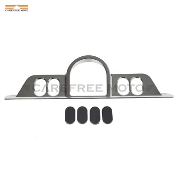 

Chrome Motorcycle Switch Dash Panel Accent Cover Case for Harley Touring Tri Glide FLHT 1996-2013 Street Glide 2006-2013