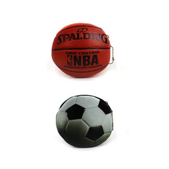 

ALIEME Coin Purse Cute Creative Ball Plush Coin Change Purse Zipper Mini Children Kids Bag Wallets Boy For Christmas Gift