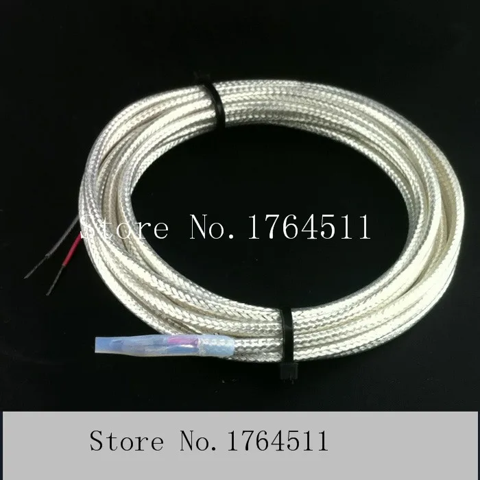 

[BELLA] Imported Pt100 RTD temperature sensor temperature probe silvered shield waterproof type of acid and alkali --2pcs/lot