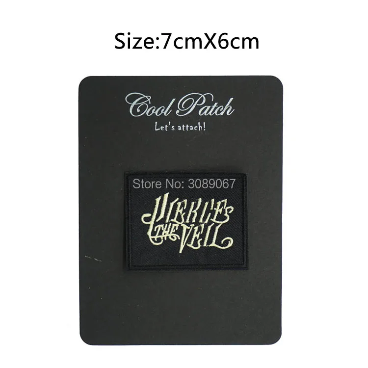 Pierce the Veil Heavy Metal Группа Музыка железо наклейка для нашивки на одежду хардкор
