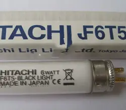 Для 2PSC HITACHI F6T5 черный свет 6 W люминесцентная лампа трубка, 6 Вт 365nm лампочка "UVA"
