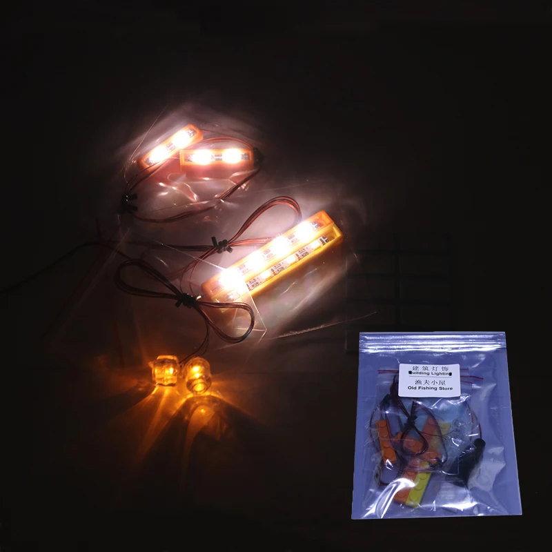 Led Light Set For Lego Building City Street 21310 for 16050 Old Fishing Store Blocks Toys Creator City Street Lighting Set