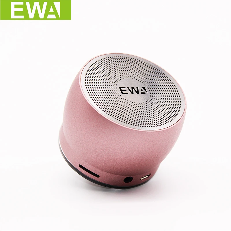 EWA A116 Bluetooth портативный динамик бас металлический материал Открытый Модный маленький динамик оригинальные EWa брендовые колонки