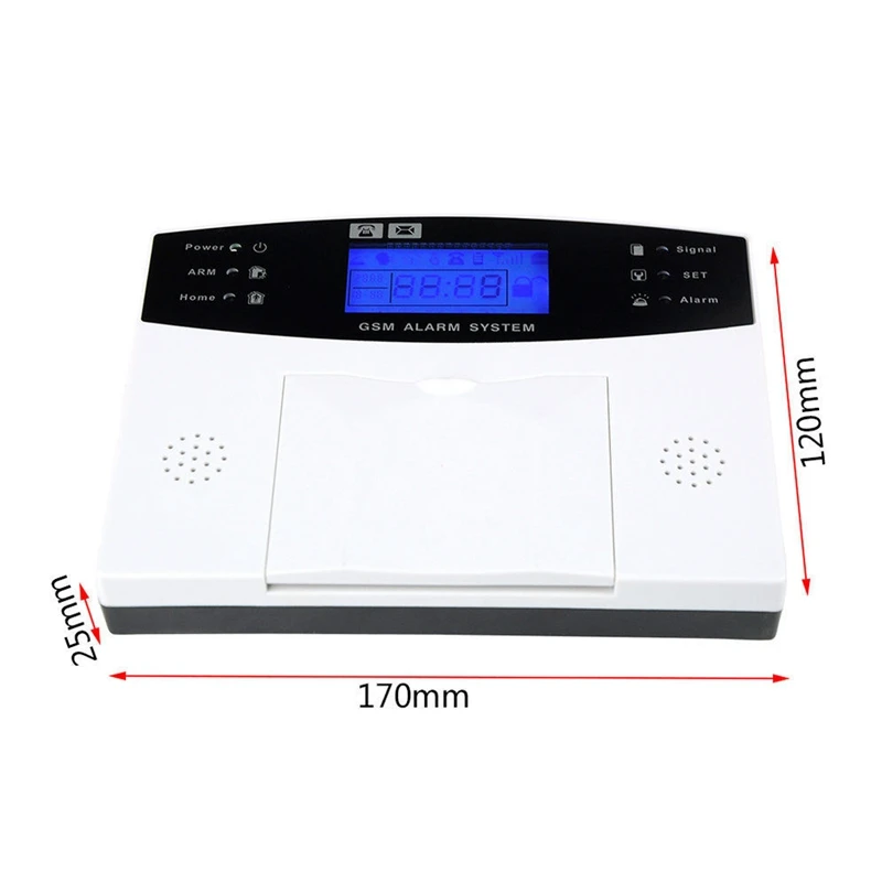 GSM Alarm System Sensor kit English Spansih Russian Smart Home WIFI GSM Burglar Alarm System 9
