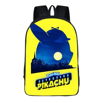 

Hot Anime Pokemon Backpack Boys Girls School Bags Children Pikachu Backpack For Teenagers Kids Gift Backpacks Schoolbags