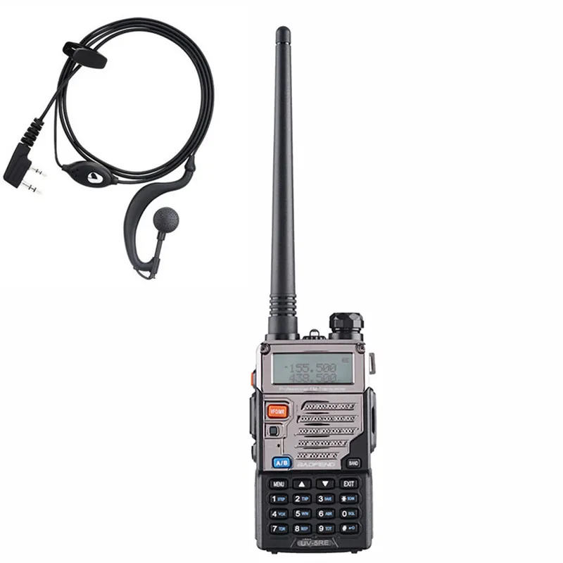 Baofeng UV-5RE портативная рация 10 км VHF UHF 136-174 МГц и 400-520 МГц Двухдиапазонная двухсторонняя радио UV-5R серия портативный радиоприемопередатчик