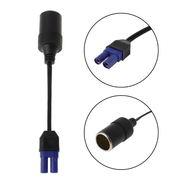 BGEKTOTH Auto EC5 Cigarette Lighter Socket Cable For 12V Car Battery