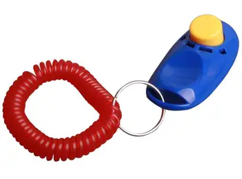 

Mini Dog Pet Click Clicker Training Trainer Aid Guide 6 colors to choose 50pcs/lot