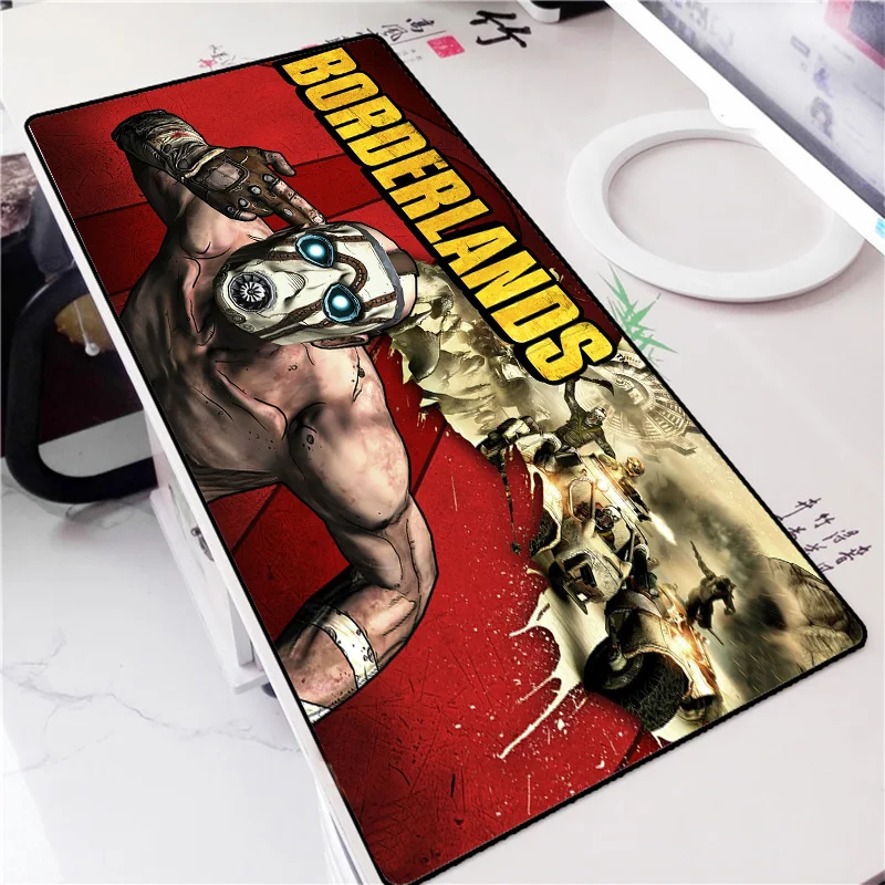

Congsipad Cyberpunk Style Game Popular Gaming Mouse Pad Borderlands 2 Series Mousepad Pc Laptop Table Desk Mats 11 Large Size