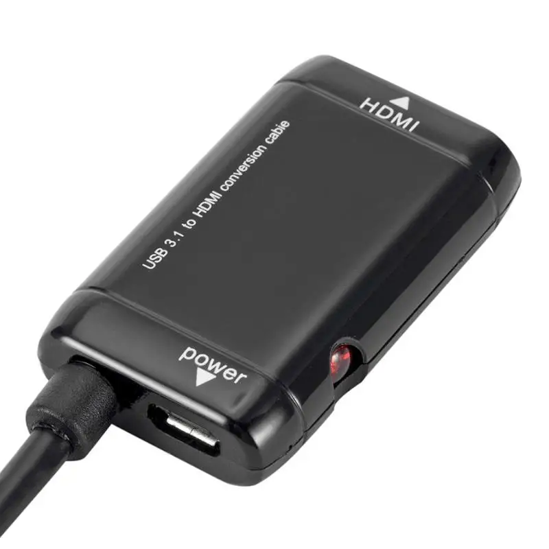 USB-C к HDMI адаптер 4 K 1080 P type-C 3,1 мужчин и женщин hdmi-кабель, адаптер конвертер для Letv Chromebook Pixel type-c адаптер
