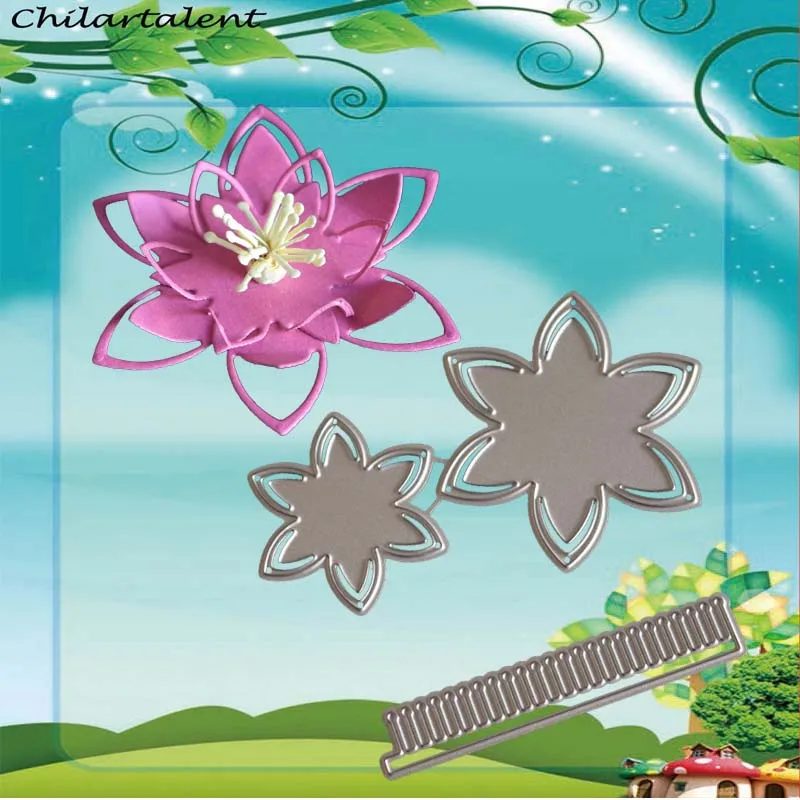 

Metal CUTTING DIES Flower Frame alinacraft Scrapbooking die cut new 2019 stamps stencils embossing for cards making troqueladora