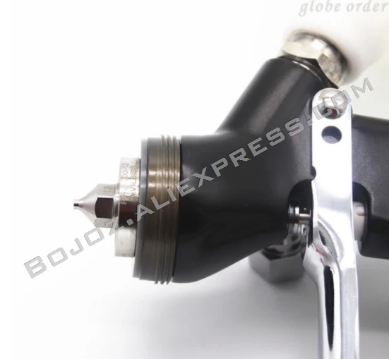 Professional environmental protection Gti Pro Lite 1.3mm Fluid Tip Air Cap Spray Paint Gun Black