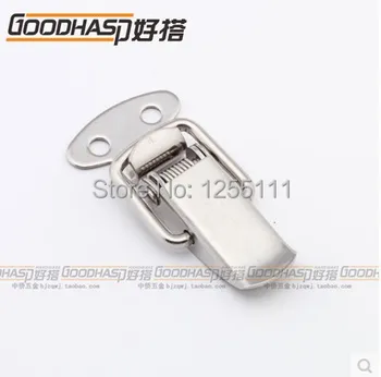 

20pcs/lot High Quality DK1201-SS 45*20 Stainless Steel Spring Loaded Toggle Latch Catch Hasp for Chests Cases
