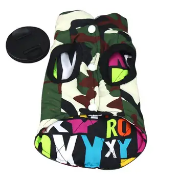 

Small to Large Dog Clothes Winter Warm Camouflage Dog Vest Harness Jacket Two-side Use Coat Pet Dog Costume Clothing XS-6XL AB