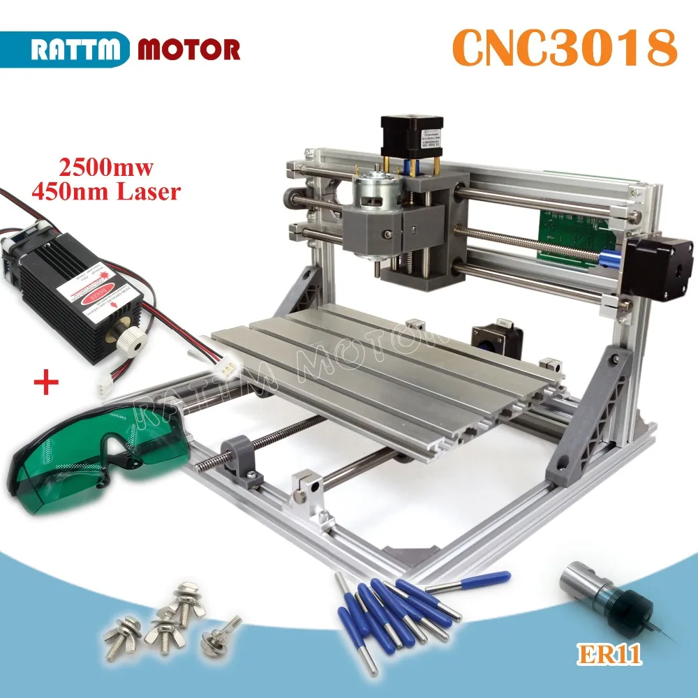 Рус корабль! CNC 3018 GRBL управление Diy станок с ЧПУ 30x18x4,5 см, 3 оси Pcb ПВХ фрезерный станок древесины маршрутизатор лазерная гравировка v2.5