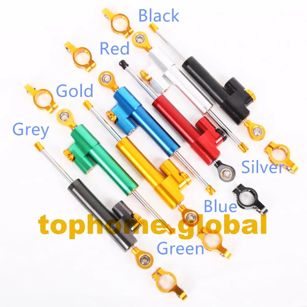 

8 Colors Motorcycle CNC Adjust Steering Damper Stabilizer Reversed Safety Control For Kawasaki ZZR600 ZX-6 ZR750 ZEPHYR ZXR400L
