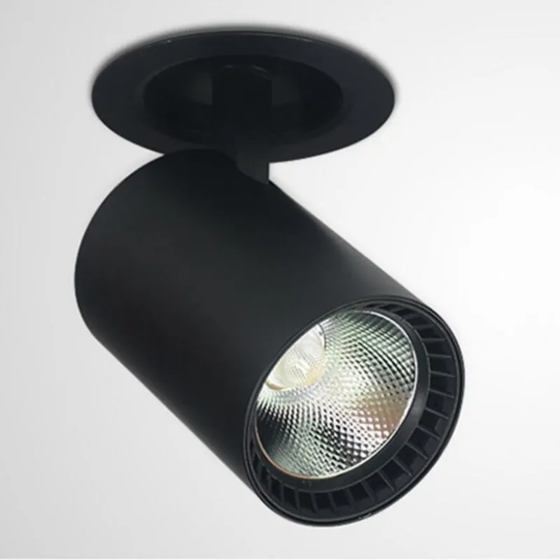

Hot Sale High Power surface mounted 30W COB led ceiling lamp recessed COB led down light lamp downlights AC85~265V
