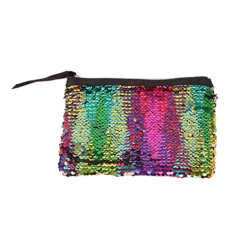

Sequin Makeup Bag Reversible Bag,Fashion Women Handbag Bling Glitter Evening Party Bag,Sparkling Shiny Clutch Handbag