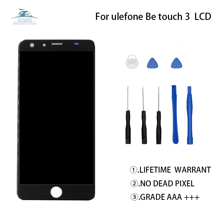 

Original For Ulefone be touch 3 LCD Display Touch Screen Digitizer For Ulefone be touch 3 Display Screen LCD phone parts
