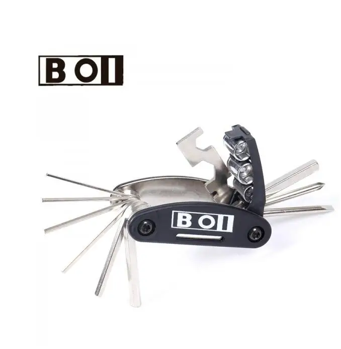 buy BOI 16 in 1 Combined tool Portable bicycle tool multifunction tools