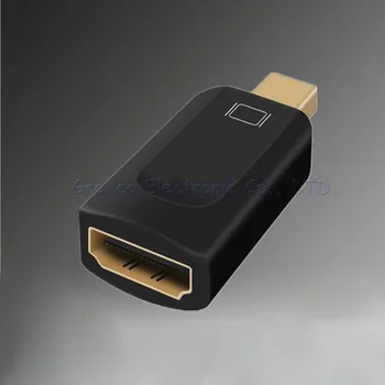 

10pcs/lot Gold Plated MINI DP TO HDMI adapter Mini DisplayPort to HDMI HD Converter 1920*1080P