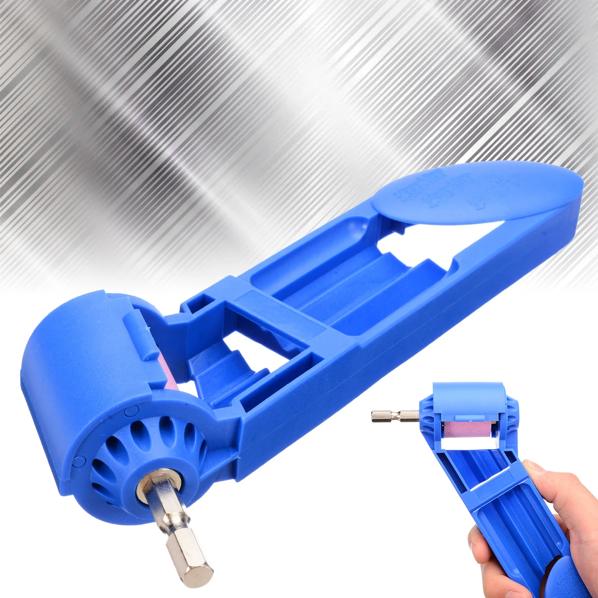 

Portable Drill Bit Sharpener Corundum Grinding Wheel Hand Tools Titanium Drill Powered Tool Polishing Grinding Machine Parts