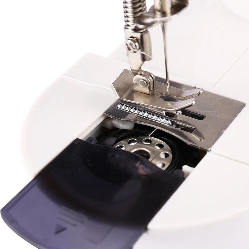 Электрическая мини-швейная машина практичный инструмент для вязания нитей DIY ручной работы бытовые швейные машины с вилкой европейского стандарта