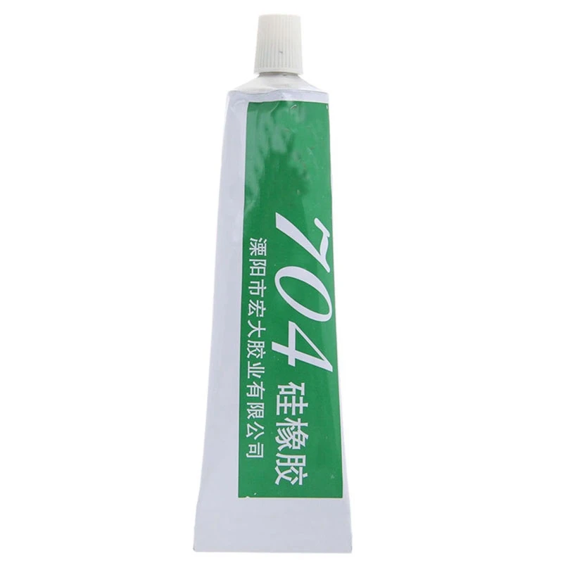 1PC High Temperature White 704 Electronic Devices Silicon Rubber Adhesive Sealant Glue 2