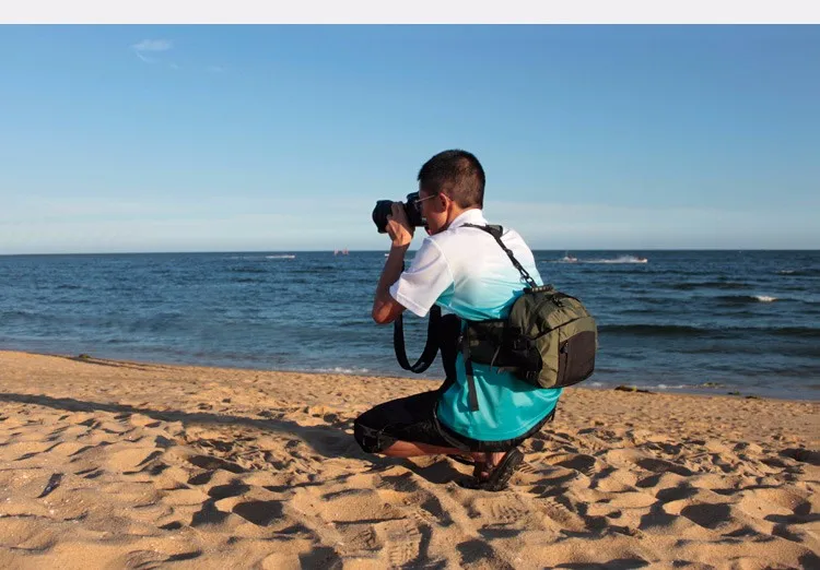 Водонепроницаемый Многофункциональный цифровой DSLR камера видео дождевик для сумок маленькая SLR Камера Сумка CAREELL C2046