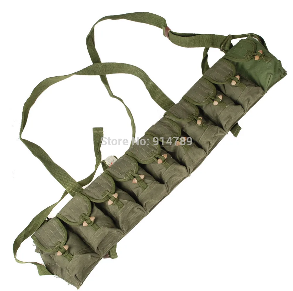 Избыточный китайский военный SKS ТИП 56 полубоеприпасы нагрудная установка BANDOLIER