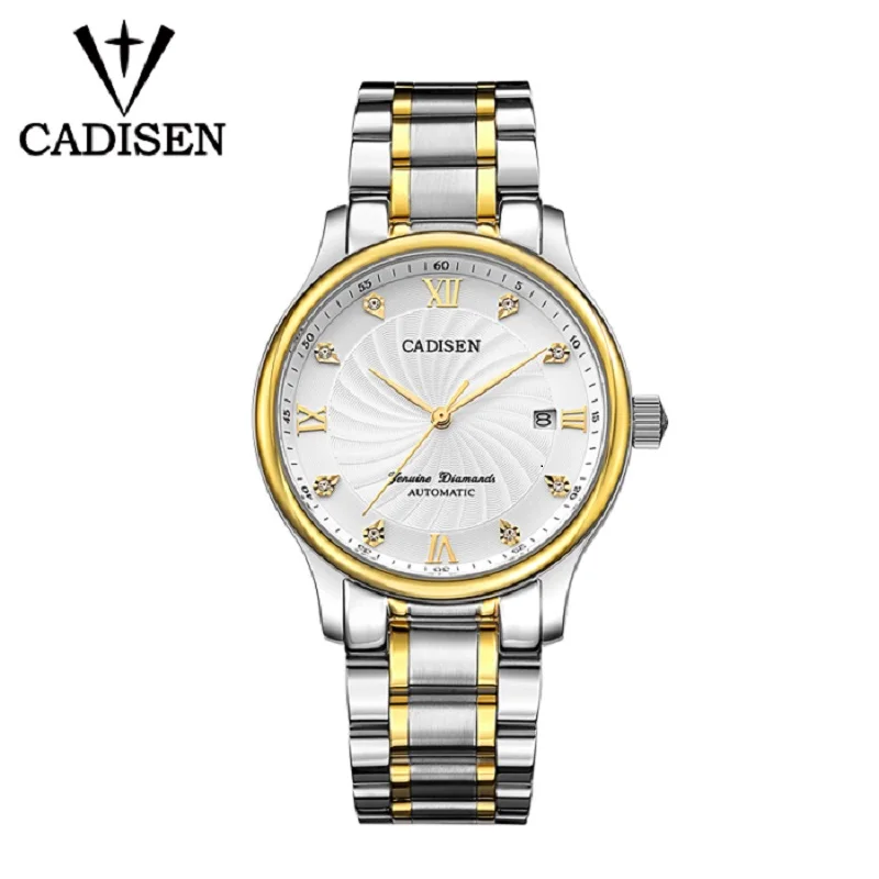 

CADISEN Men Watch 2018 Brand Mechanical Automatic Role Date Fashione luxury Submariner Clock Male Reloj Hombre Relogio Masculino