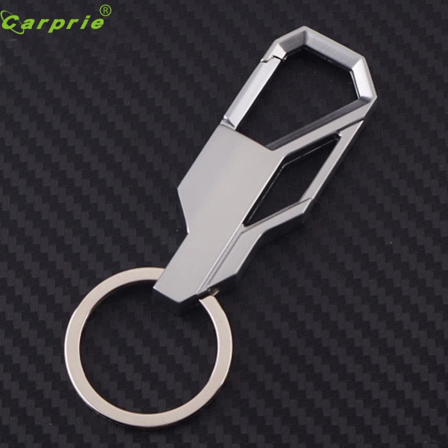 

New Arrival Car Business White Keychain Key Ring for Men Car-styling jn25