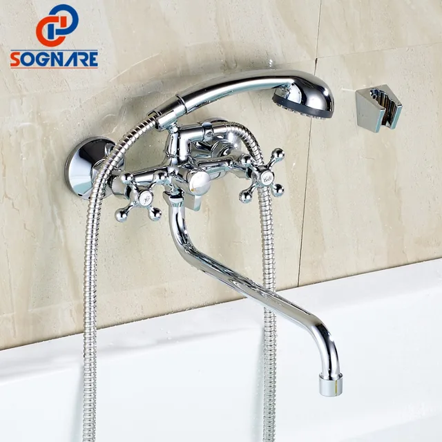 SOGNARE Fissato Al Muro Bagno Doccia Rubinetti Cromo Calda e ... SOGNARE Fissato Al Muro Bagno Doccia Rubinetti Cromo Calda e ...