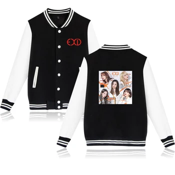 

2019 New 2D print KPOP EXID Album Full Moon Casual Harajuku Baseball sweatshirt Cook Baseball Jacket Men/Women Clothes
