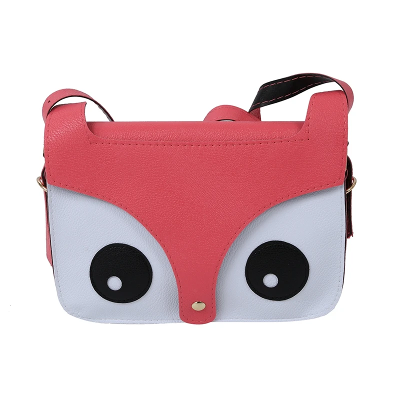 

2016 Hot Style Cute Fox Owl Retro Shoulder Messenger Bag Pu Leather CrossBody Satchel Handbag