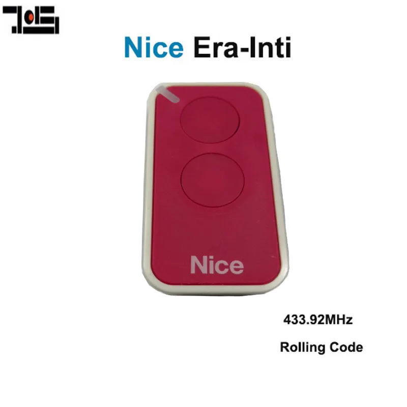 

For Nice Era inti replacement transmitter remote.