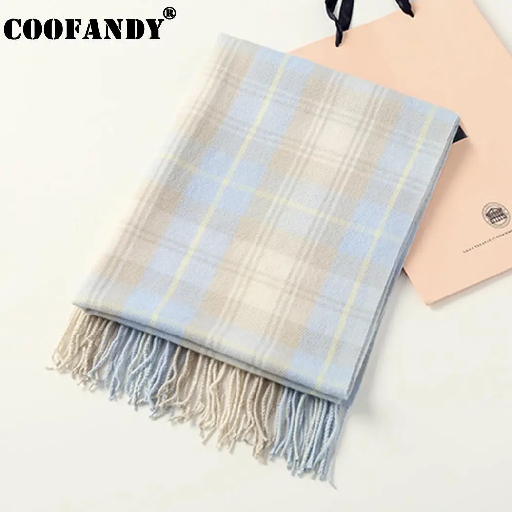 Tassel Square Plaids Winter Shawl Fall Scarf Fringe Unisex Multifunction Wrap | Аксессуары для одежды