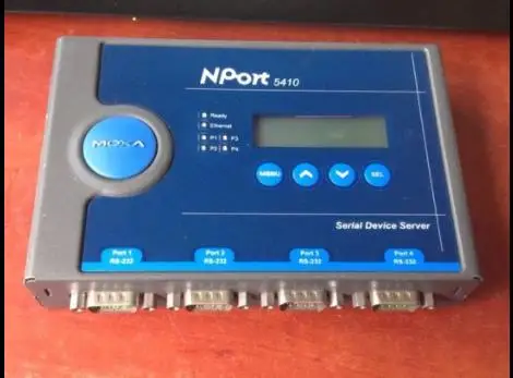 N порт 5410 (NP 5410) Серийный к промышленному Ethernet сервер последовательного порта |