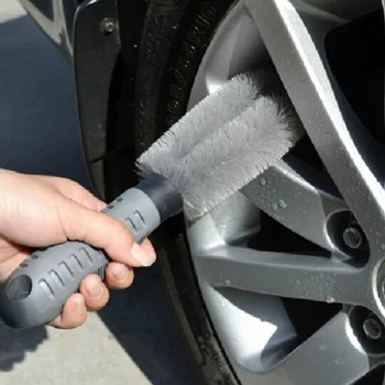 

for Nissan Qashqai Juke X-trail Tiida Car Vehicle Wheel Hub Tire Rim Scrub Brush Washing Dust Cleaner Cleaning Tool FOR AUTO