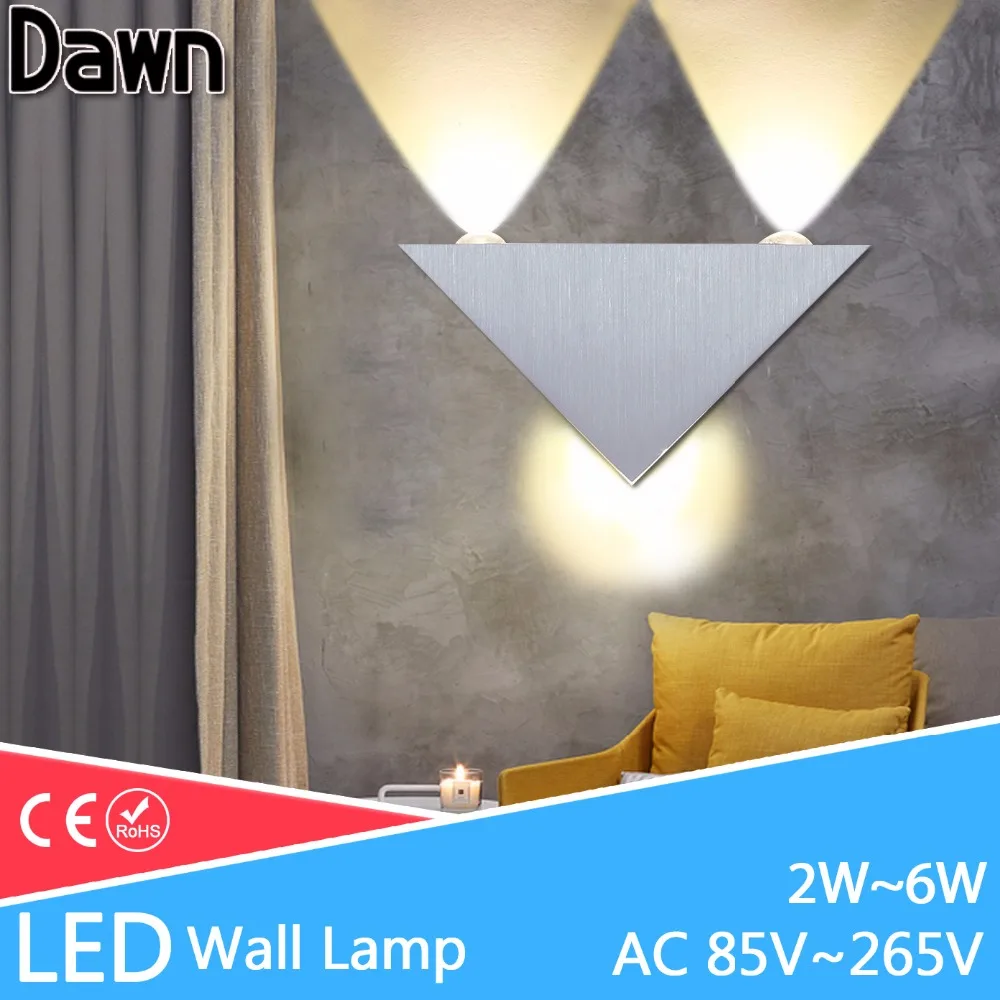 

Greeneye Led Wall Lamp 3W 6W Wall Sconces Indoor Stair Light Fixture Bedroom Bedside Living Room Home Hallway Loft Up Down