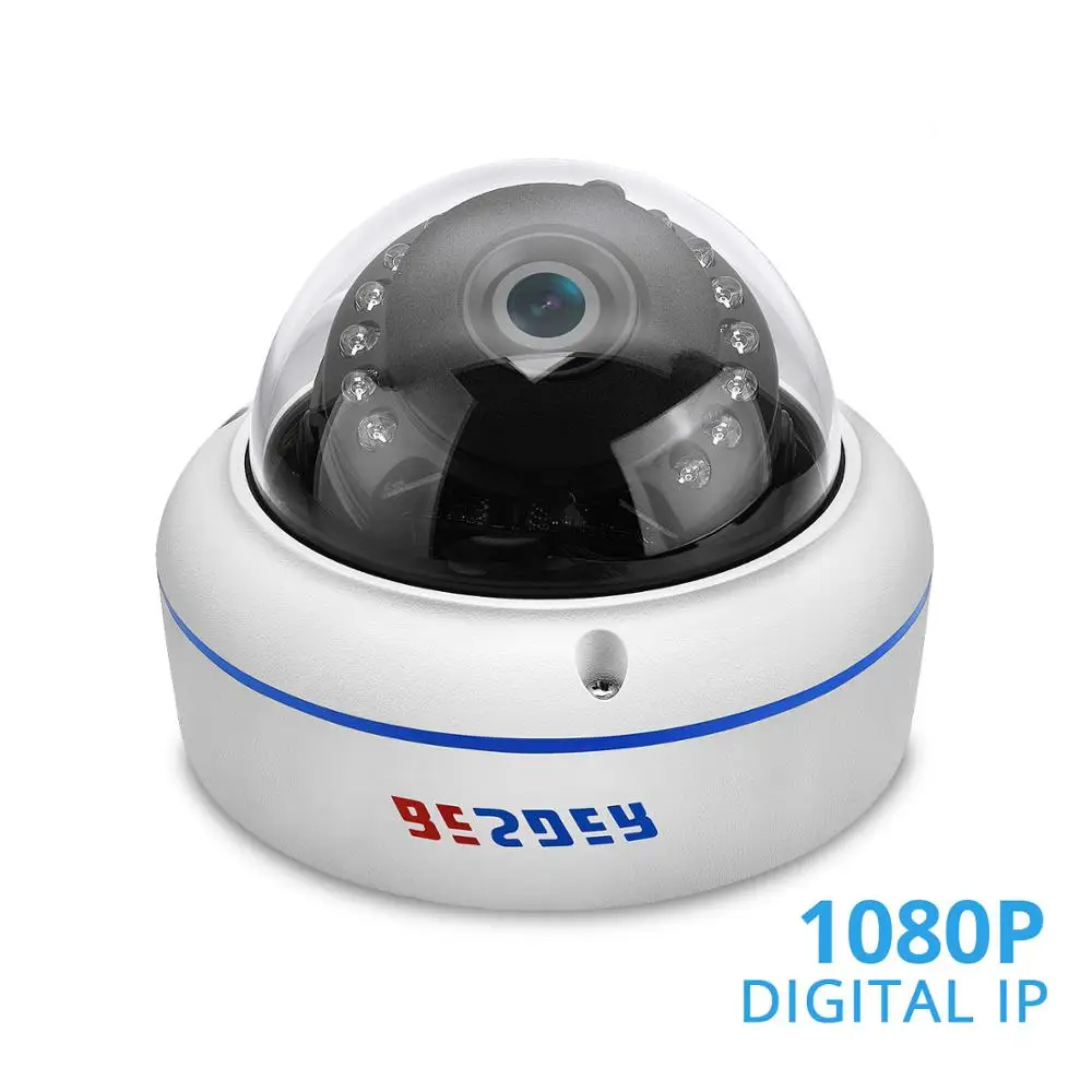 

BESDER Full HD 1080p Outdoor IP Camera H.265 Metal Case IP66 Waterproof Home Security Camera CCTV RTSP P2P XMEye Onvif