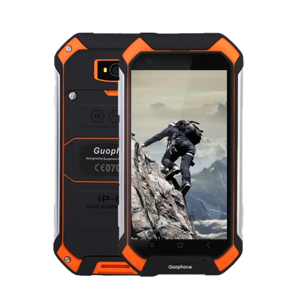 

GuoPhone V19 V9 PRO IP68 MTK6580 QuadCore Android 5.1 3G GPS AGPS 2GB RAM 16GB ROM 4.5 Inch Waterproof SmartPhone Rover V19