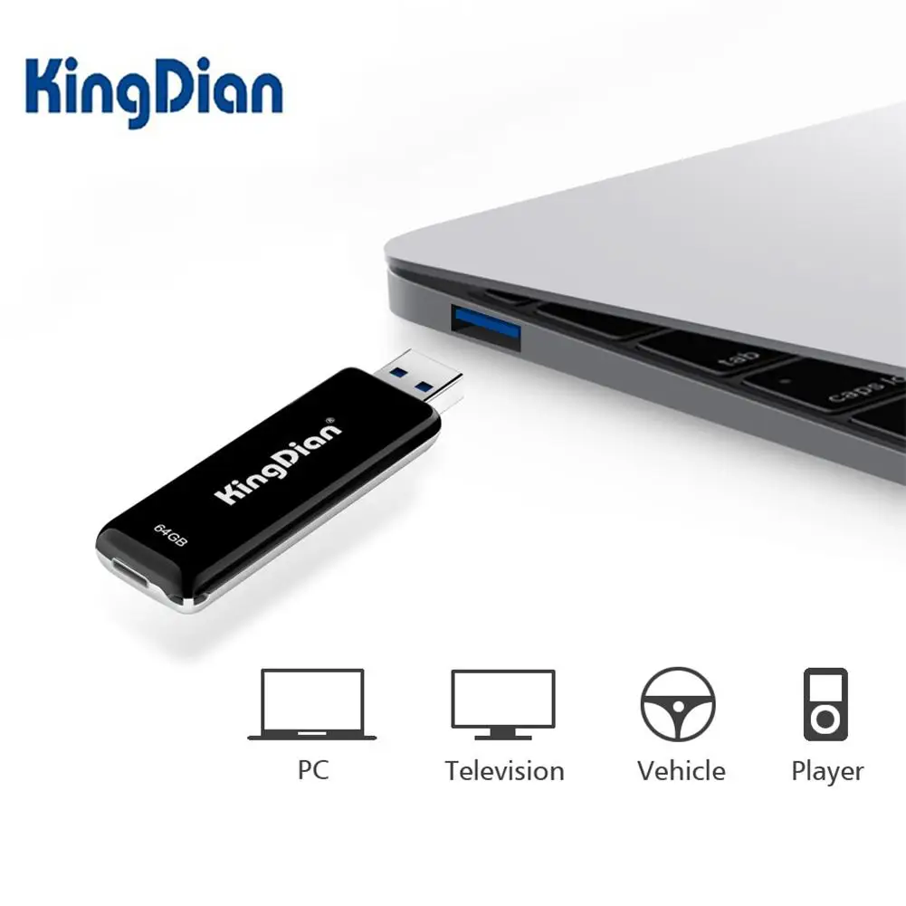 

KingDian U Disk USB3.0 Type-C 64/128GB Flash Drive Data Memory Card Disk For Windows Mac OS Linux IOS Android OTG Mobile Devices