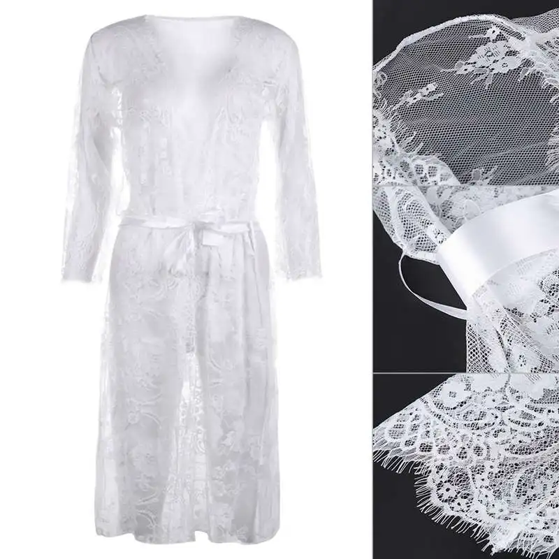 Women Maternity Dress Pregnancy Dress Photography Props Lace Maternity Dress Women Long Sleeve Solid V-Neck Photo Shooting Tops Women Maternity Dress Pregnancy Dress Photography Props Lace Maternity Dress Women Long Sleeve Solid V-Neck Photo Shooting Tops