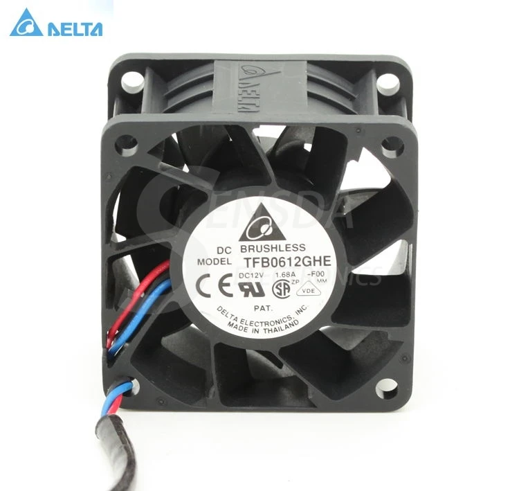 Для delta TFB0612GHE 6038 6 см 60 мм DC 12 В 1 68a инвертор сервера осевой промышленный чехол