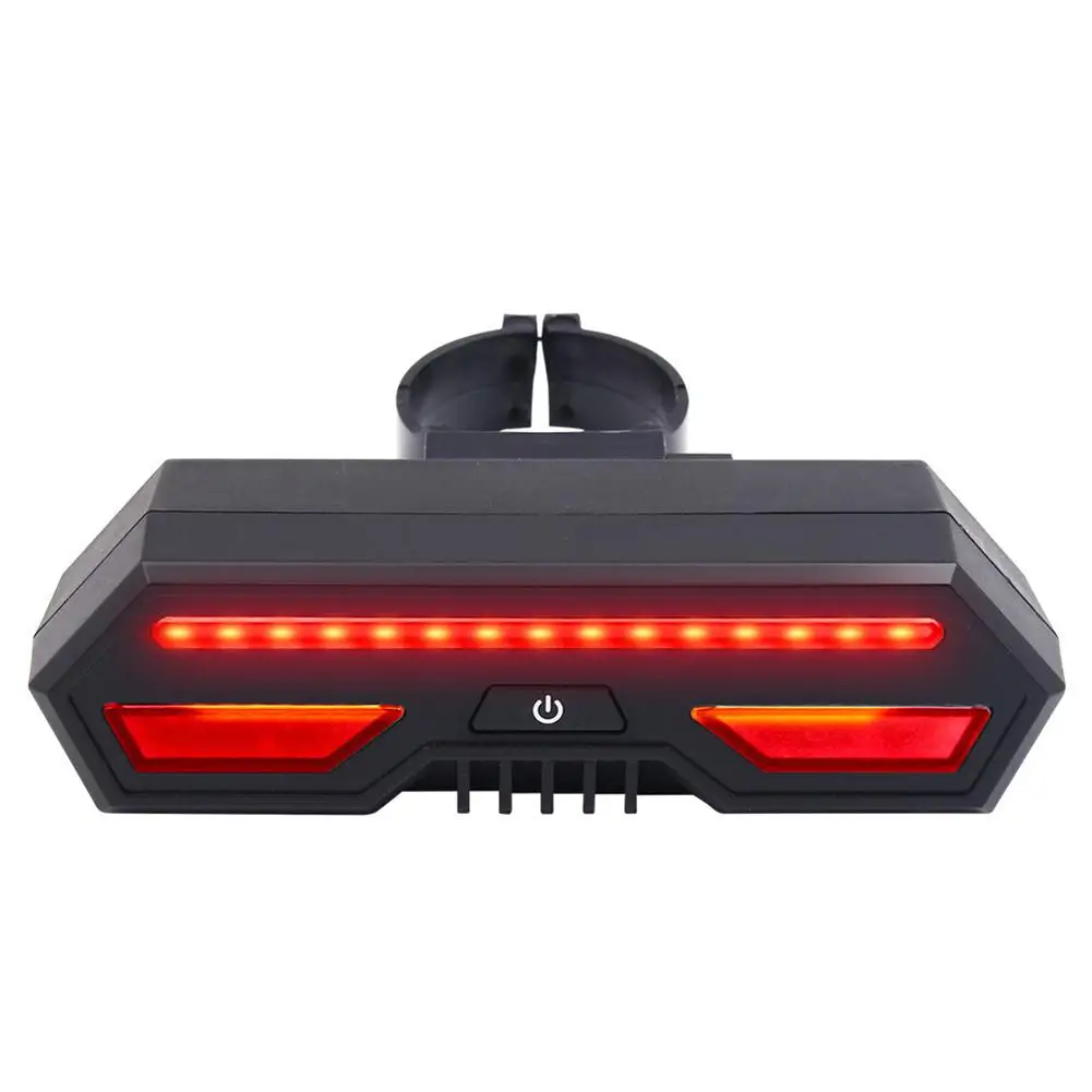

USB Rechargeable LED Cycling Rear Light Lamp 85 Lumen Mount Red Lantern For Bicycle Light Riding Accessories High Quality