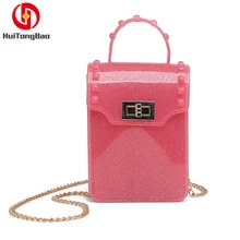 Women Hand Bags Designer Jelly Candy Small Messenger Shoulder Transparent Bag Summer Crossbody Luxury Handbags Fairy Party Bag Women Hand Bags Designer Jelly Candy Small Messenger Shoulder Transparent Bag Summer Crossbody Luxury Handbags Fairy Party Bag