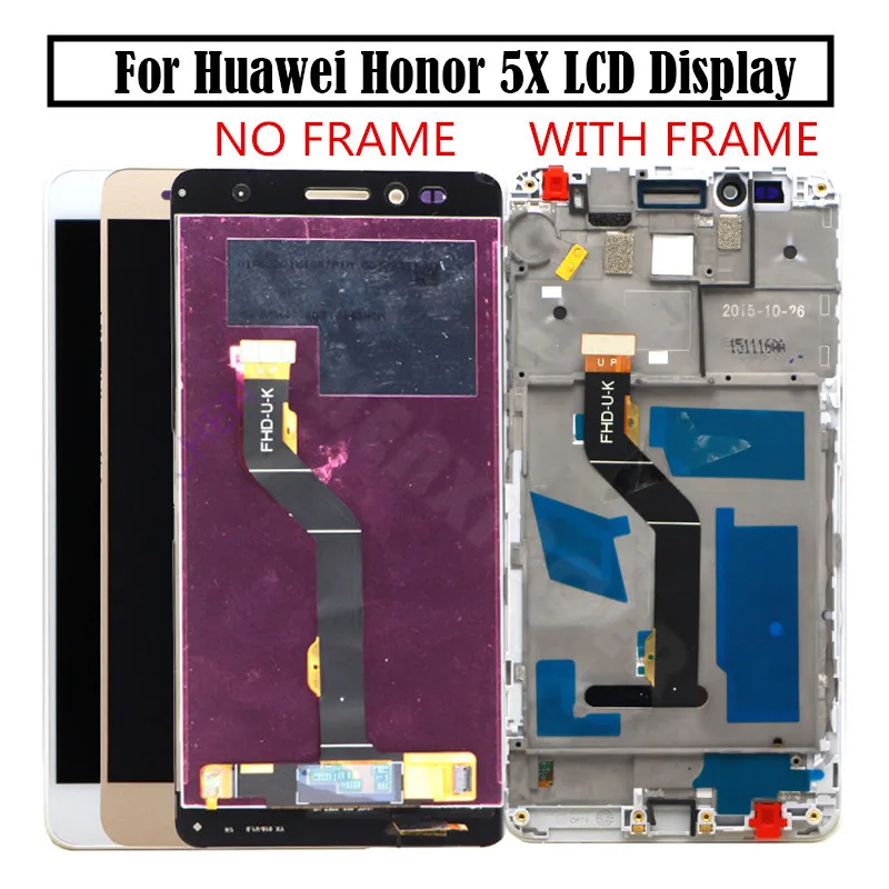 Для Huawei Honor 5X ЖК дисплей + сенсорный экран инструменты FHD 100% новый дигитайзер